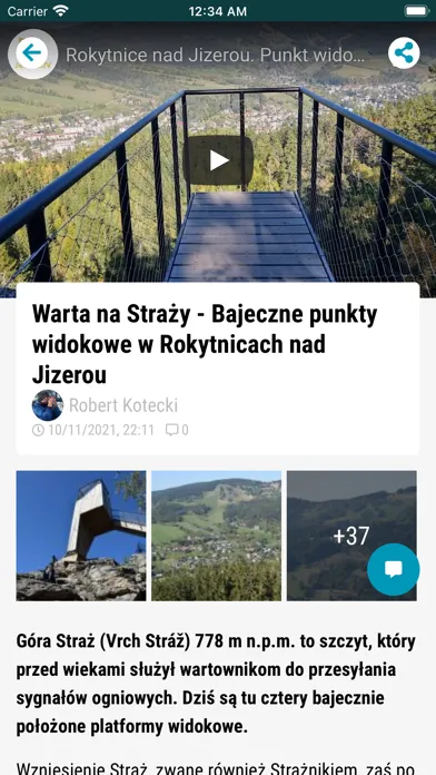 Zrzuty ekranu KarkonoszeGO