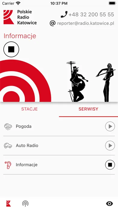 Скриншоты Radio Katowice