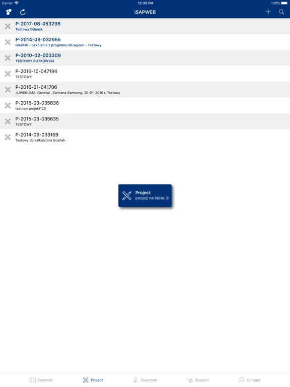 iSAPWEB iPad 应用截图