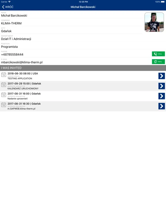 iSAPWEB iPad 应用截图