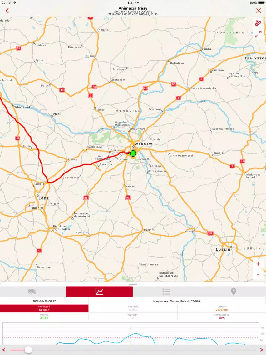 Terminal Konsalnet GPS iPad 应用截图