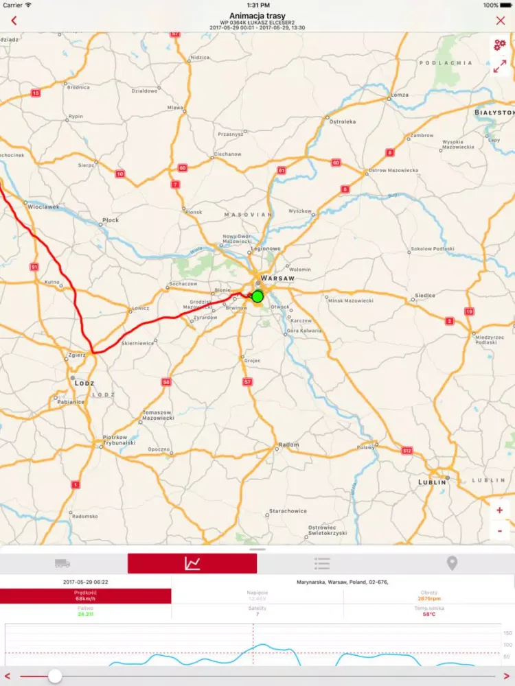 Terminal Konsalnet GPS iPad 应用截图