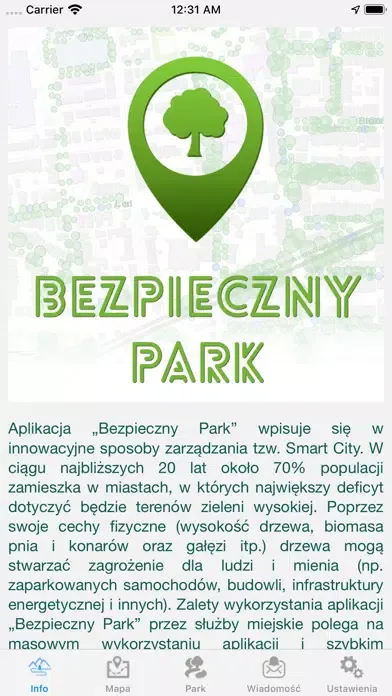 Bezpieczny Park应用截图