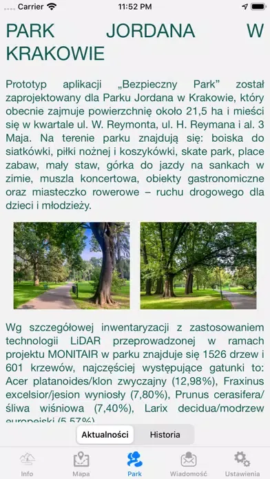 Bezpieczny Park应用截图
