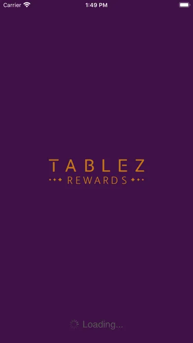Tablez Rewards Screenshots