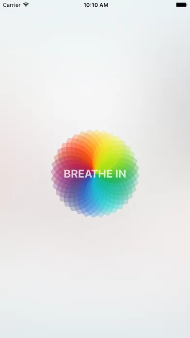 Tangkapan skrin iBreathe - Relax and Breathe