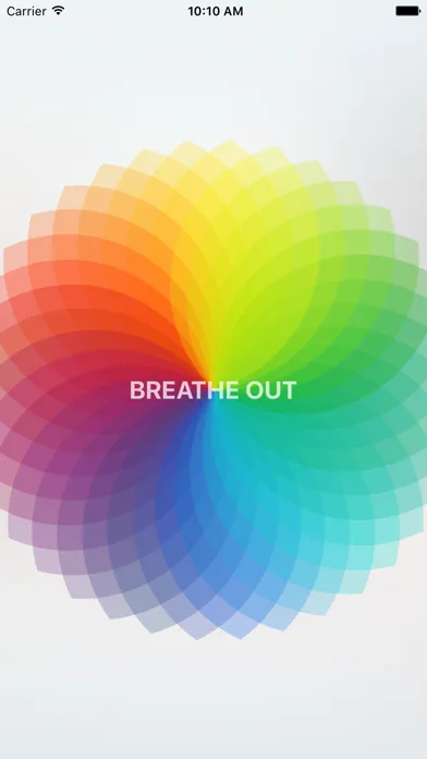 Tangkapan skrin iBreathe - Relax and Breathe