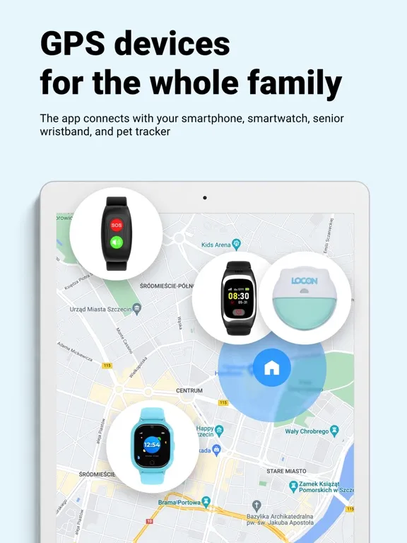 Tangkapan skrin Locon Safe Family iPad 