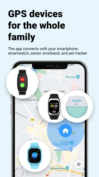 Tangkapan skrin Locon Safe Family