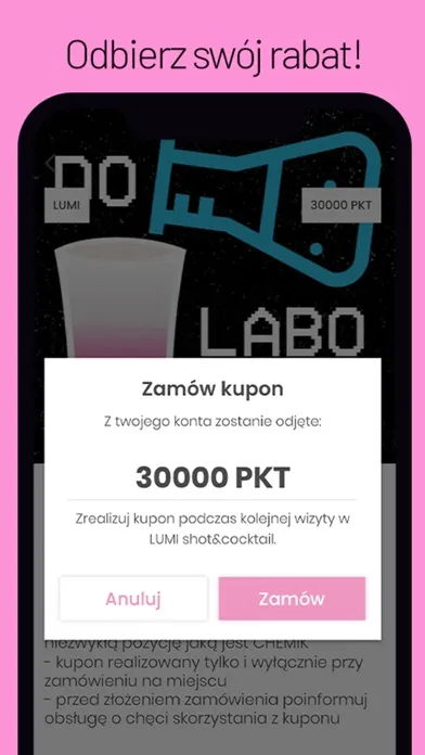 Capturas de pantalla de LUMI shot&cocktail
