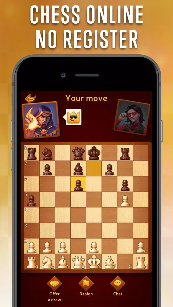 Capturas de tela do Chess