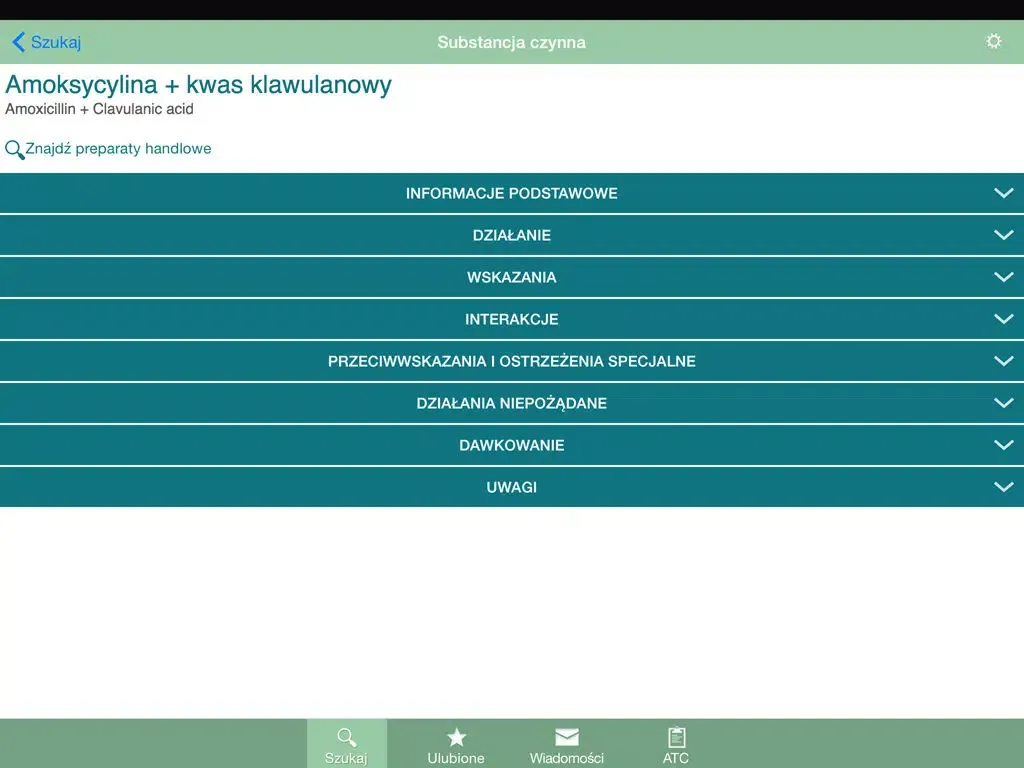 Leki Współczesnej Terapii iPad  स्क्रीनशॉट