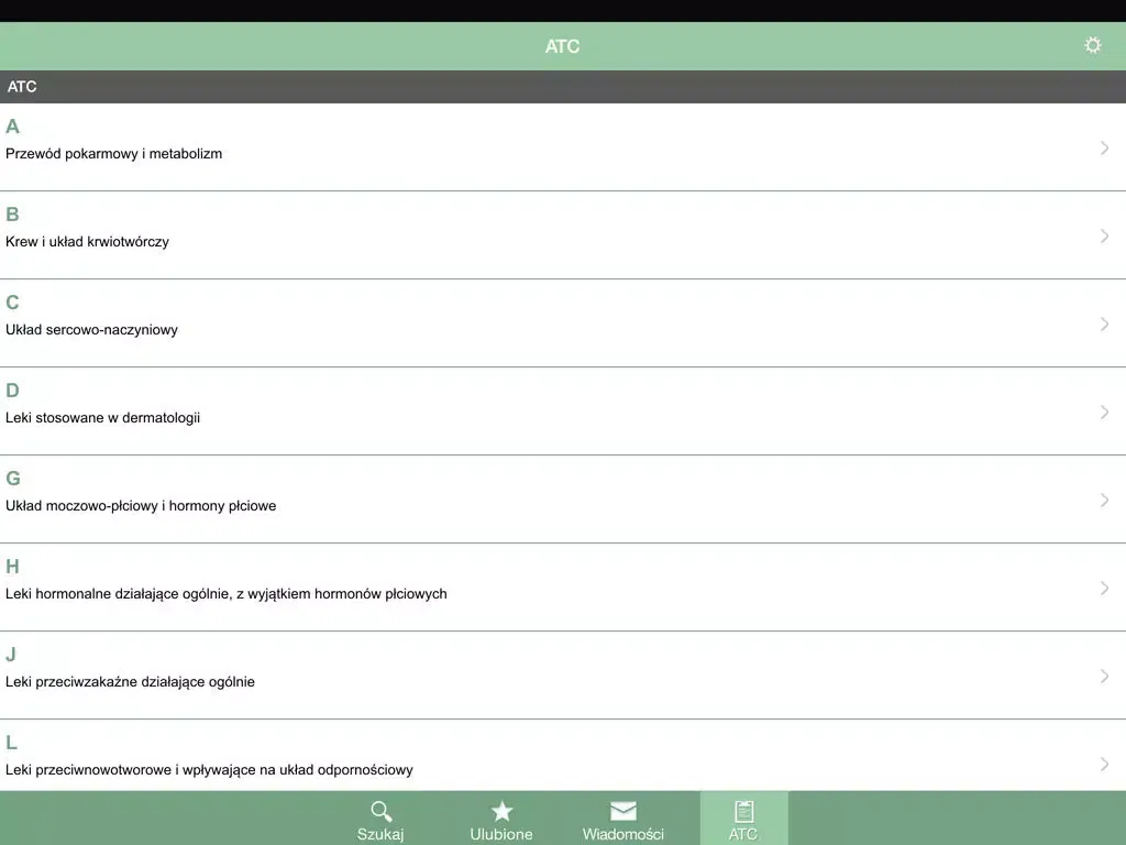 Leki Współczesnej Terapii iPad  स्क्रीनशॉट