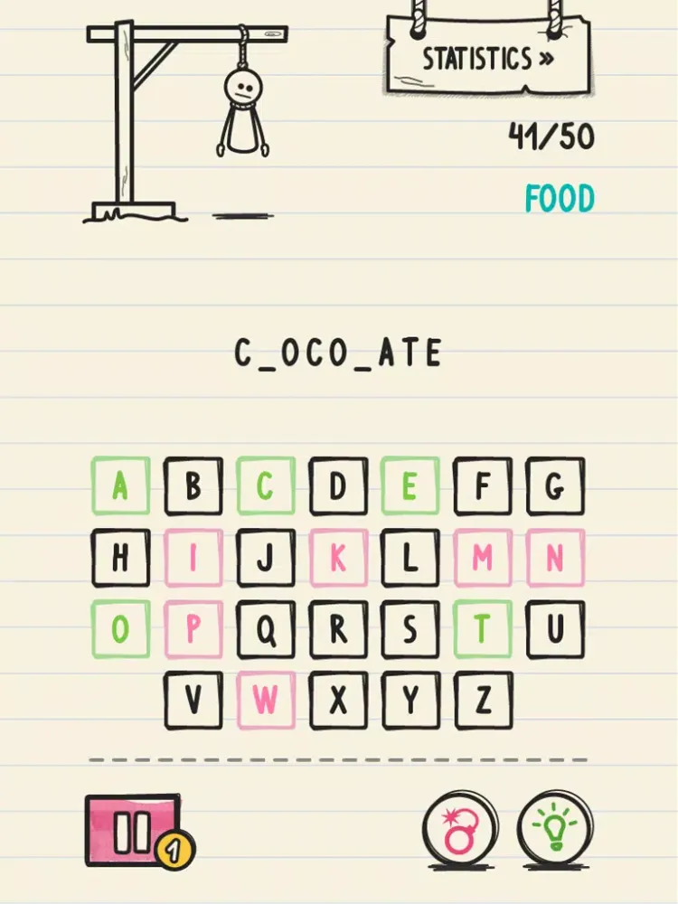 Hangman 2: Online iPad  سکرین شاٹس