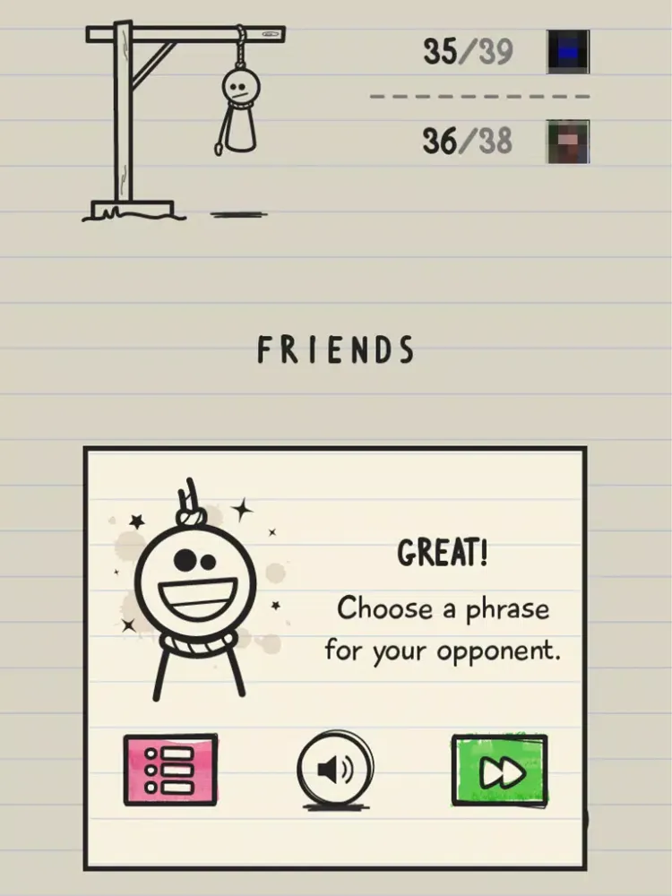 Hangman 2: Online iPad  سکرین شاٹس