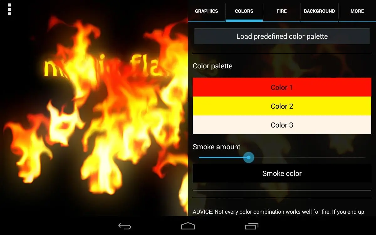 Magic Flames سکرین شاٹس