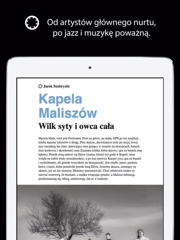 Captures d'écran de Gazeta Magnetofonowa iPad 