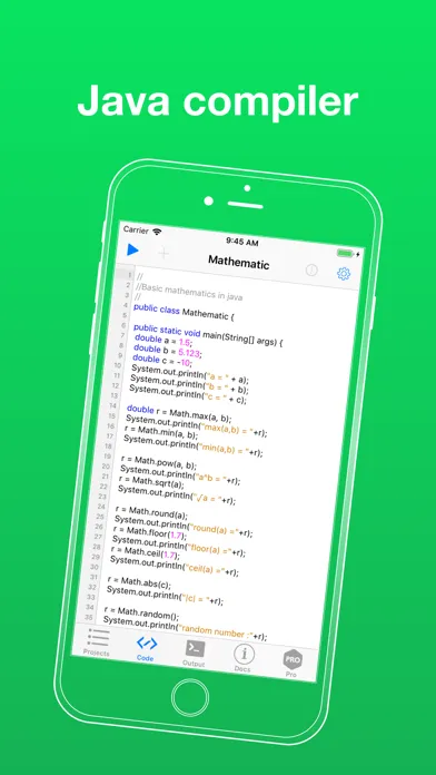 Java Compiler IDE應用截圖