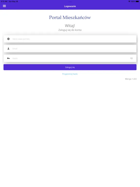 Portal Mieszkaniowy iPad Screenshots