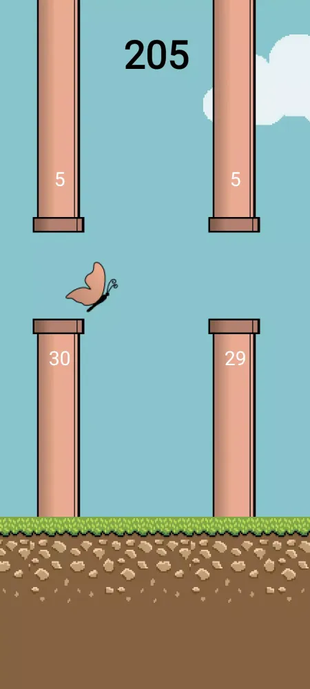 Flappy Butterfly 스크린샷