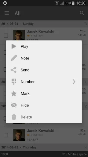 FonTel - Call Recorder Screenshots