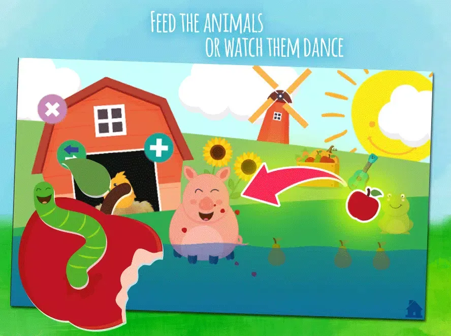 Screenshot di Game for toddlers - animals