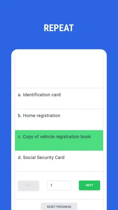 Driving Licence Exam Malaysia স্ক্রিনশট