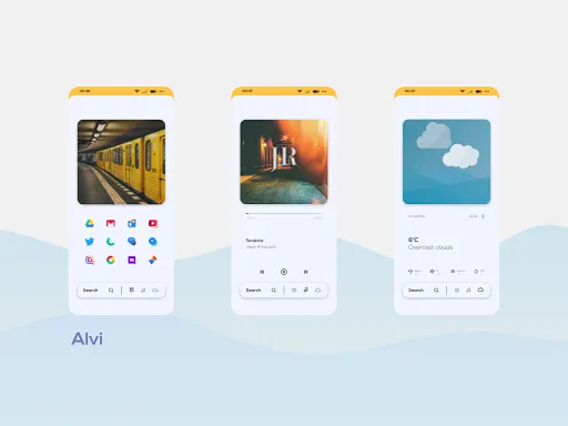 Screenshot di Wavy for KLWP