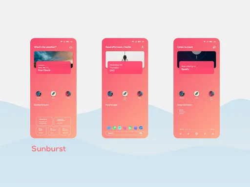 Screenshot di Wavy for KLWP