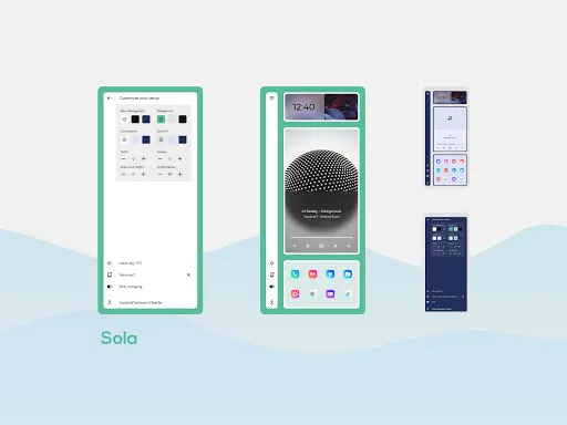 Screenshot di Wavy for KLWP