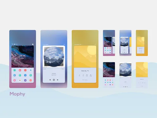 Screenshot di Wavy for KLWP