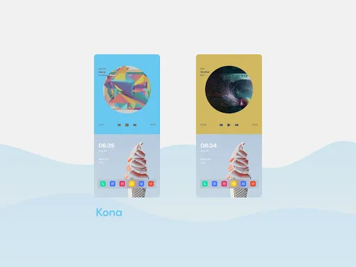 Screenshot di Wavy for KLWP