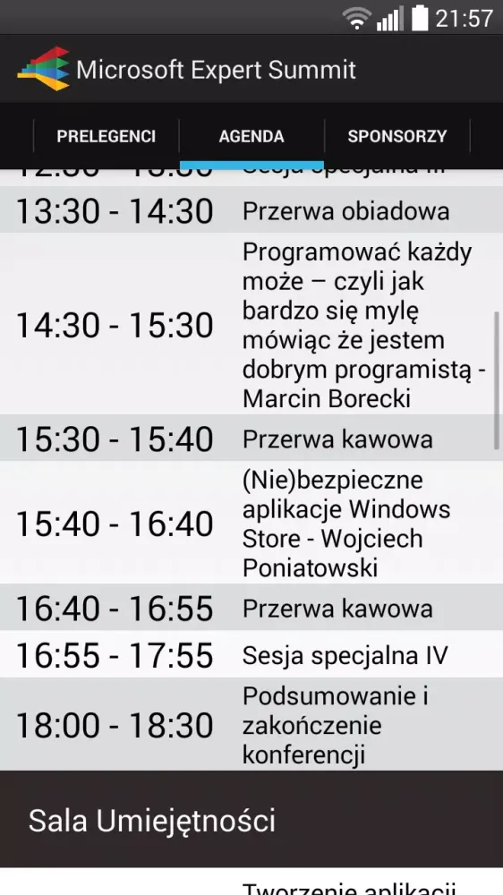 Microsoft Expert Summit 2014 Screenshots