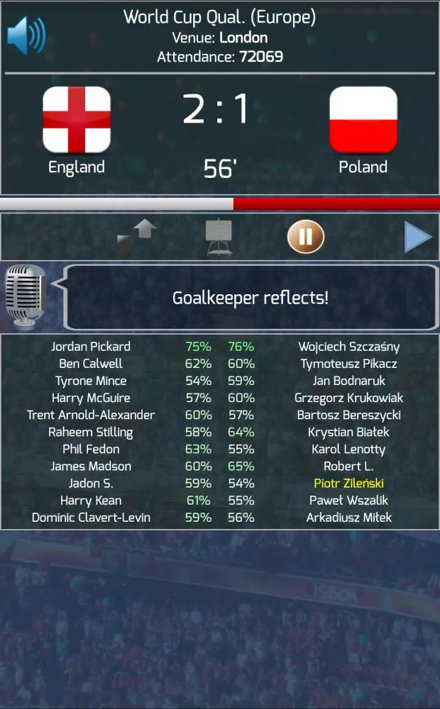 True Football National Manager スクリーンショット