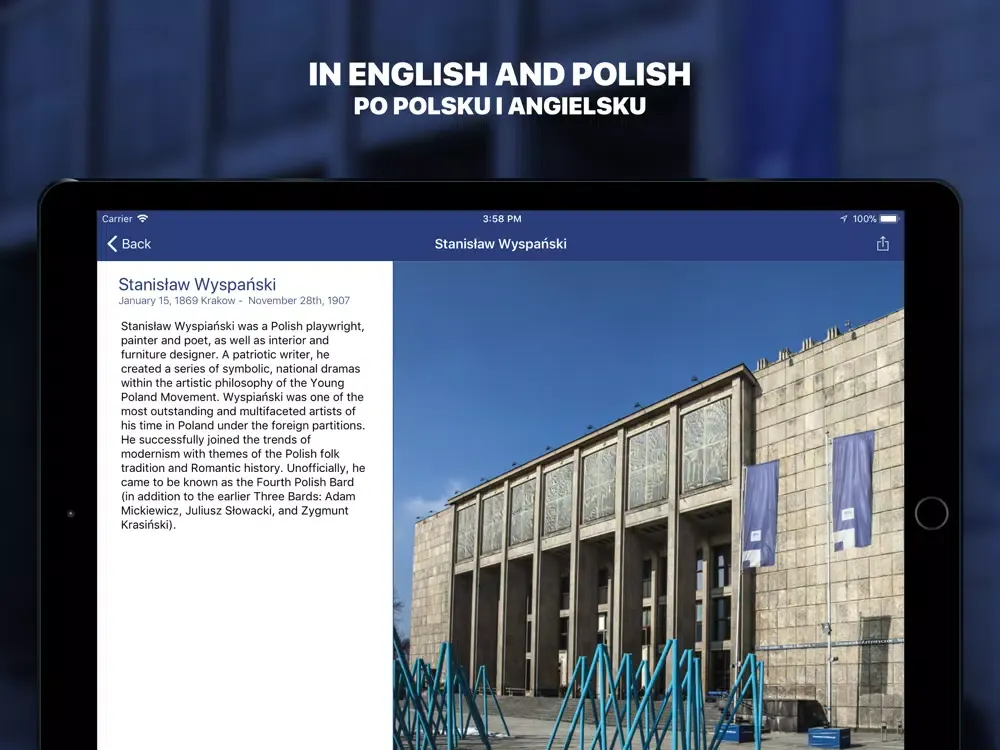 Capturas de pantalla de Szlak Wyspiańskiego iPad 