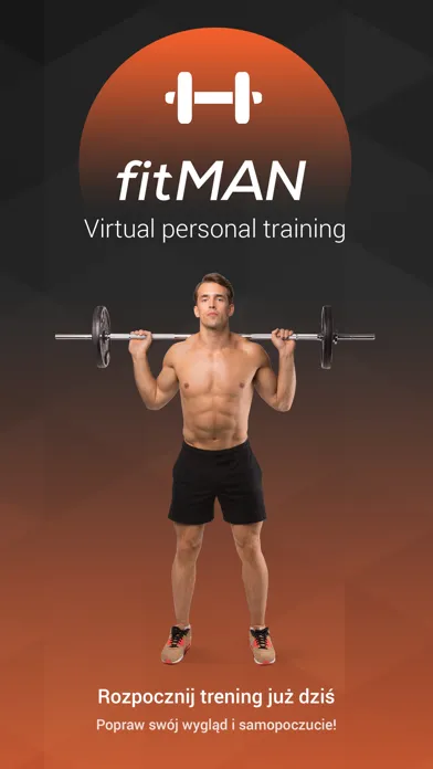 Ảnh chụp màn hình của Workouts - Fit Man training