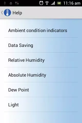 Thermometer Extended Screenshots