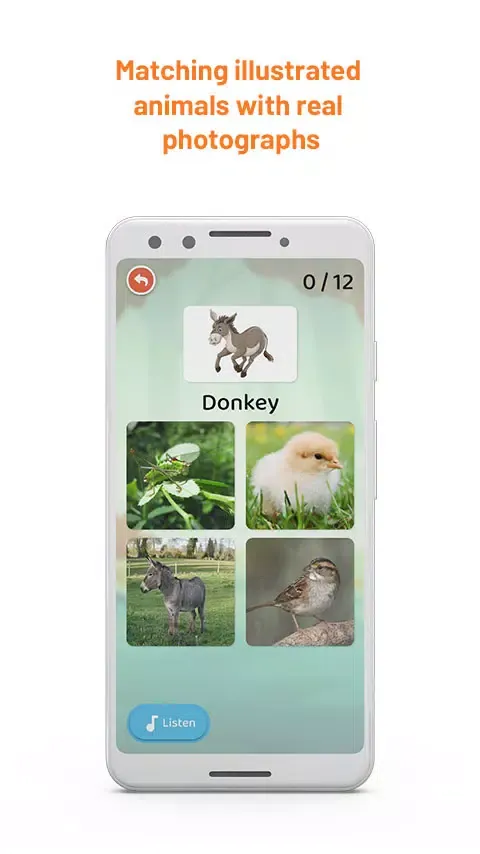 Screenshot di The Animals learning for child