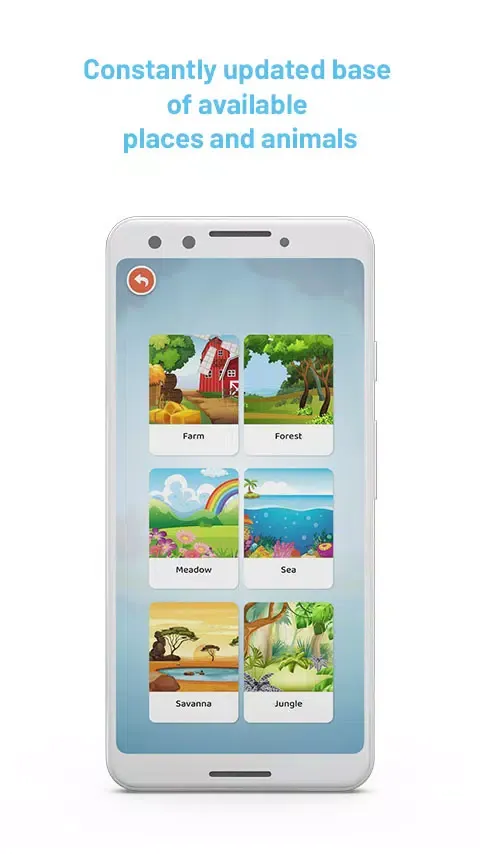 Screenshot di The Animals learning for child