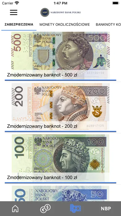 Moje NBP Screenshots