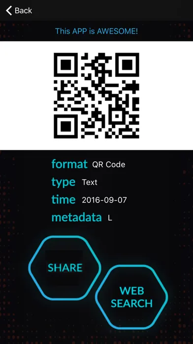 Captures d'écran de Smart Barcode Scanner