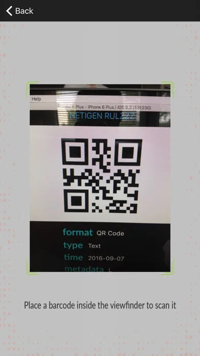 Captures d'écran de Smart Barcode Scanner