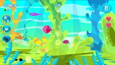 Capturas de pantalla de Hungry Fish Evolution