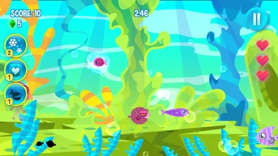 Capturas de pantalla de Hungry Fish Evolution