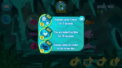 Capturas de pantalla de Hungry Fish Evolution