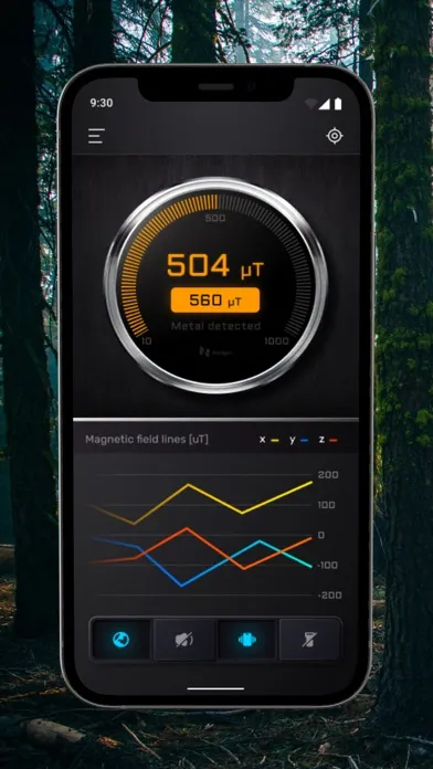 Captures d'écran de Smart Metal Detector
