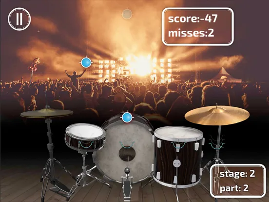 Real Drums Game iPad  スクリーンショット