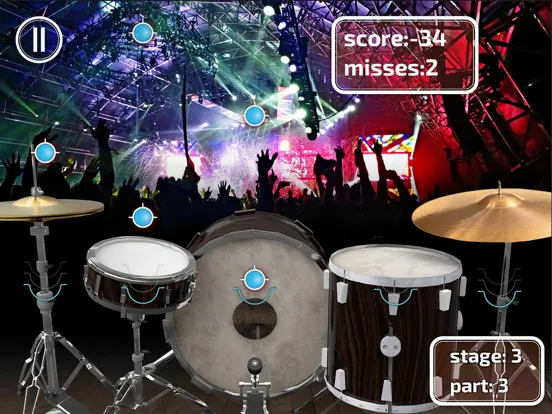 Real Drums Game iPad  スクリーンショット