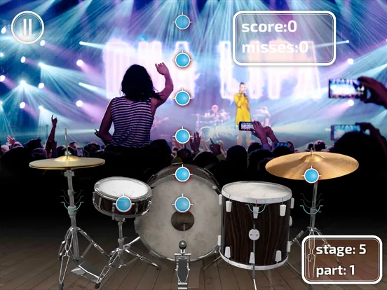 Real Drums Game iPad  スクリーンショット