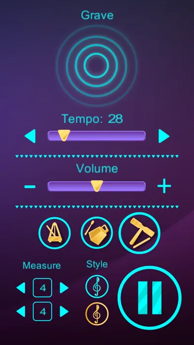 Capturas de pantalla de The Best Simple Metronome